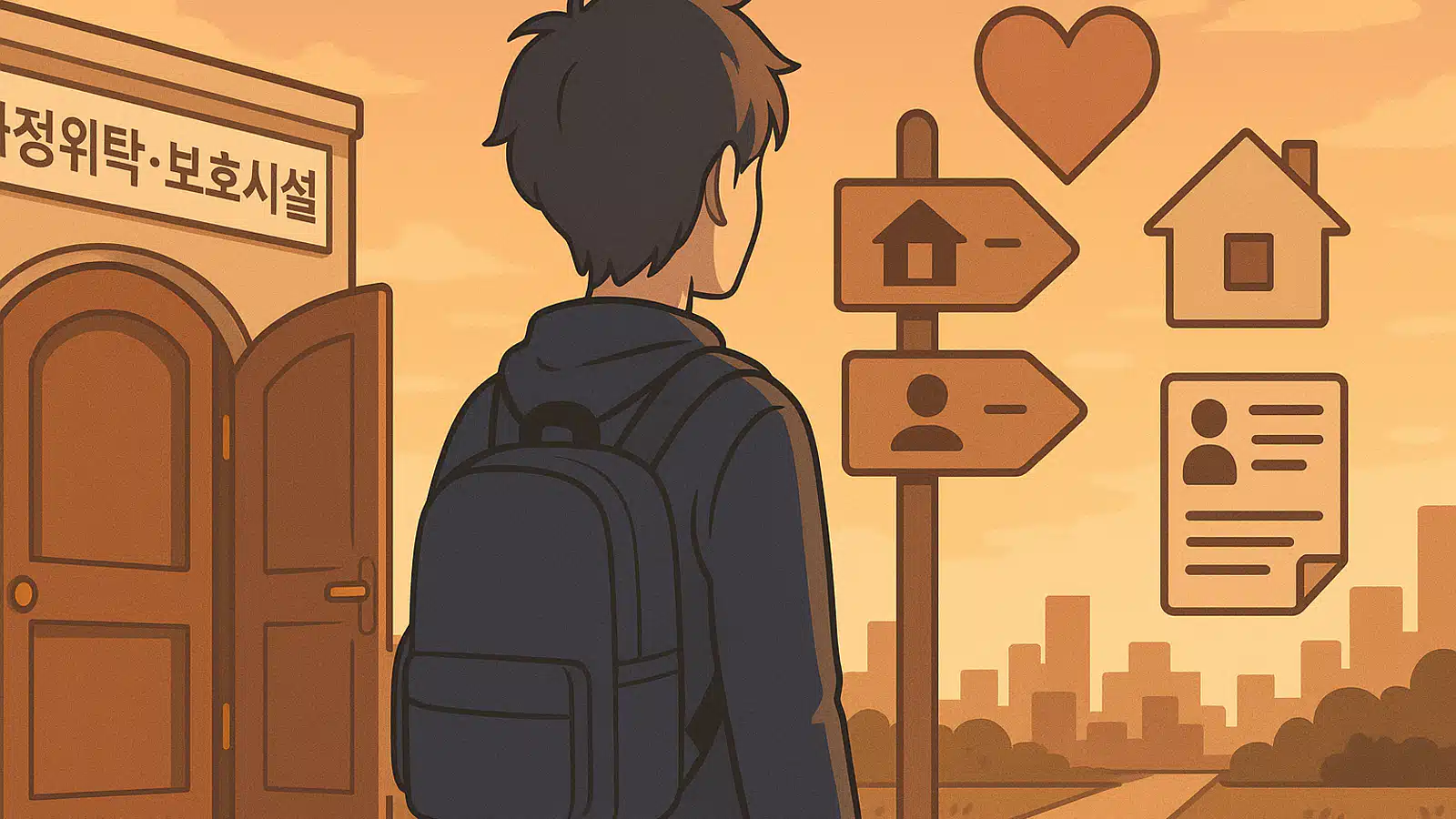 자립준비청년 보호종료확인서