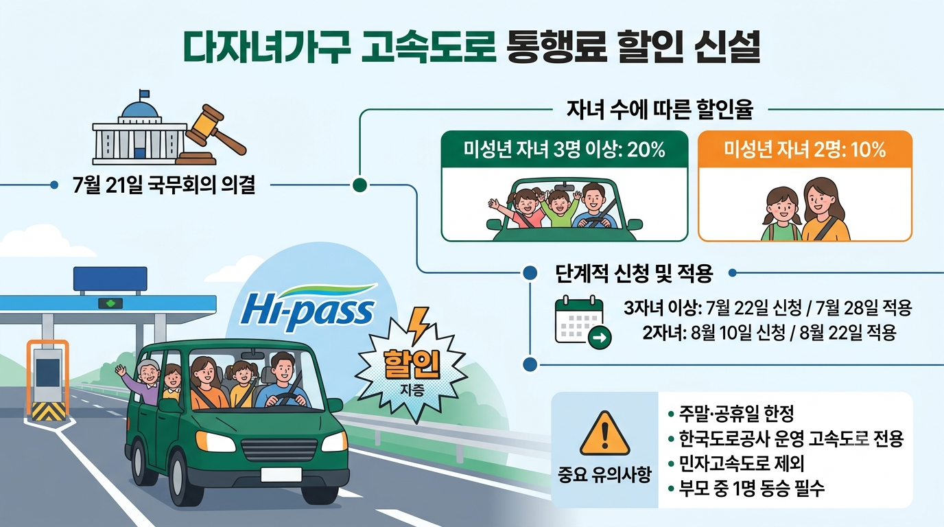 고속도로2인다자녀할인
