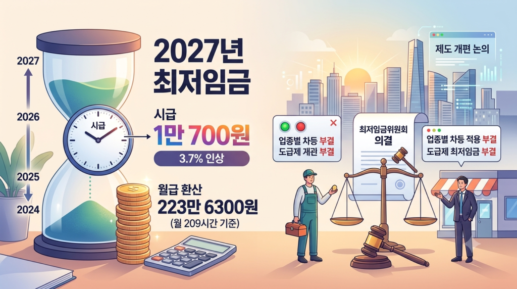 2027년 최저임금