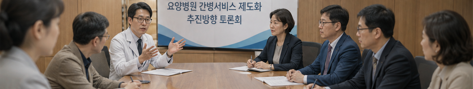 정책 토론회에서 병원 관계자와 시민단체가 의견을 나누는 모습
